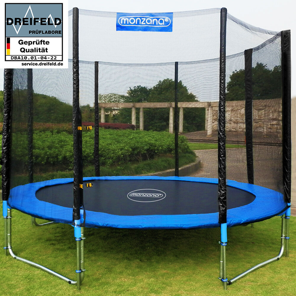 Trampolin Ø305cm inkl Sicherheitsnetz TÜV SÜD GS