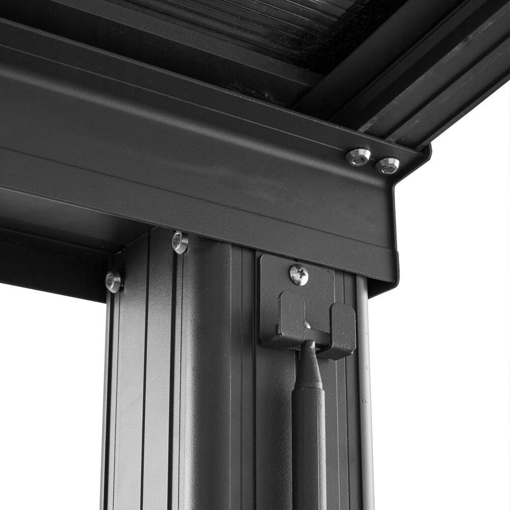 Terrassenüberdachung SOLIS DELUXE - 390 x 295 x cm Grau