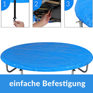 Abdeckung Trampolin Blau Ø366cm