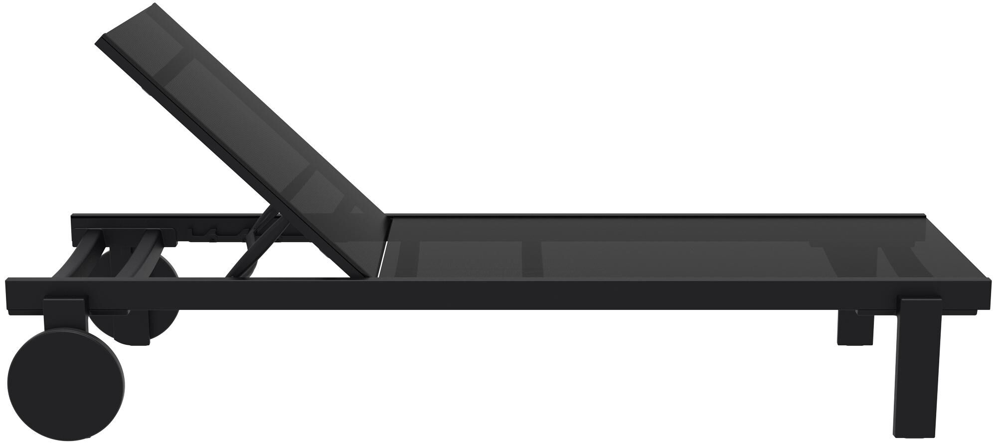 Sonnenliege Casablanca, schwarz