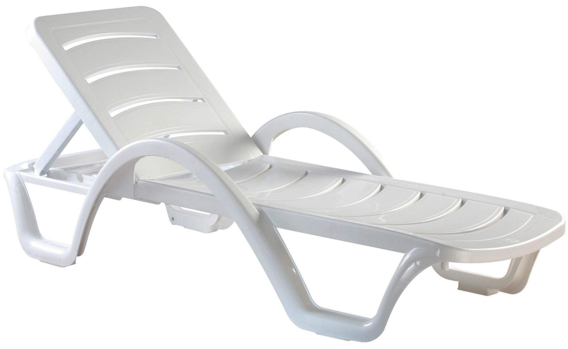 10er Set Sonnenliege Havana, weiß