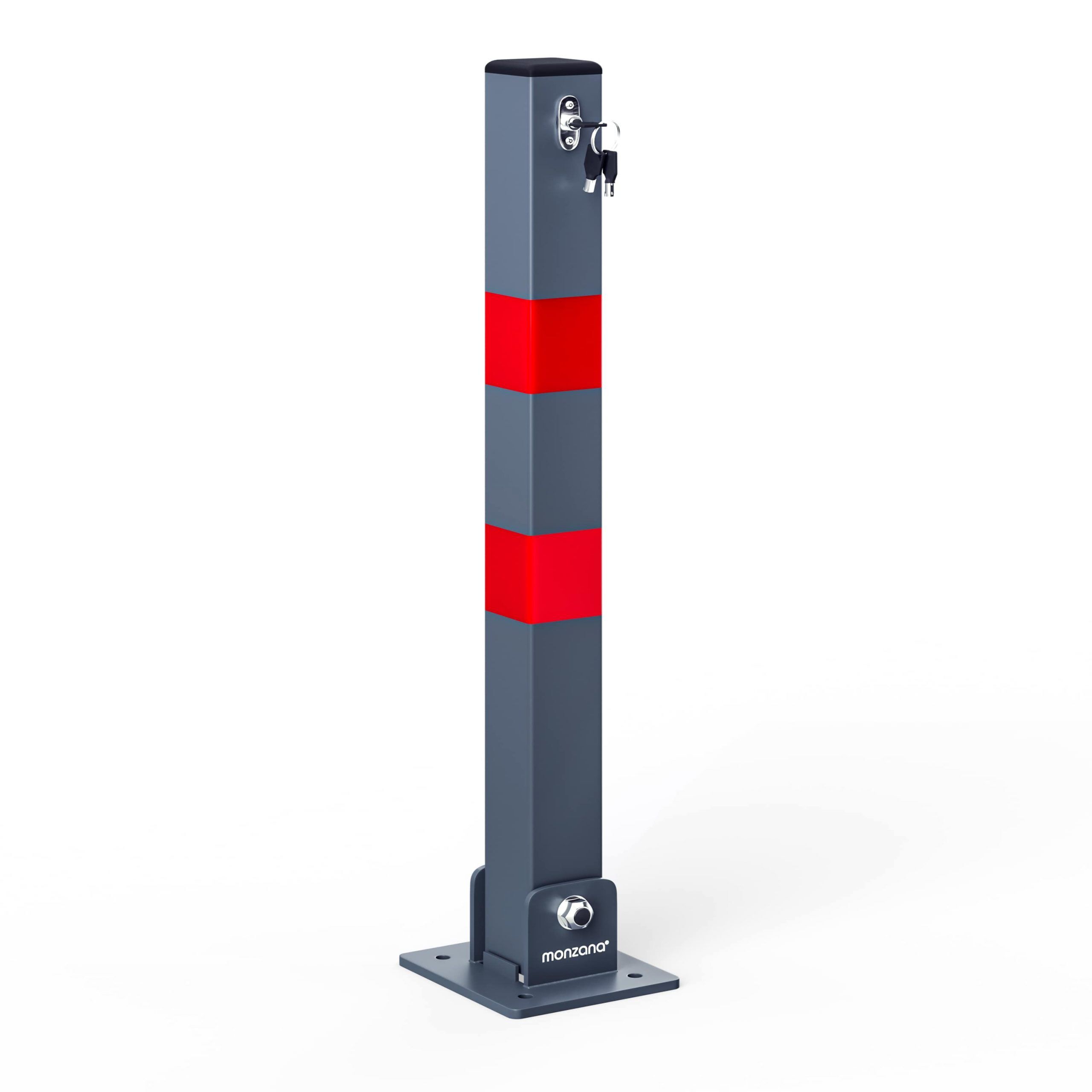 Parkplatzsperre 5x5x65cm inkl Schlüssel