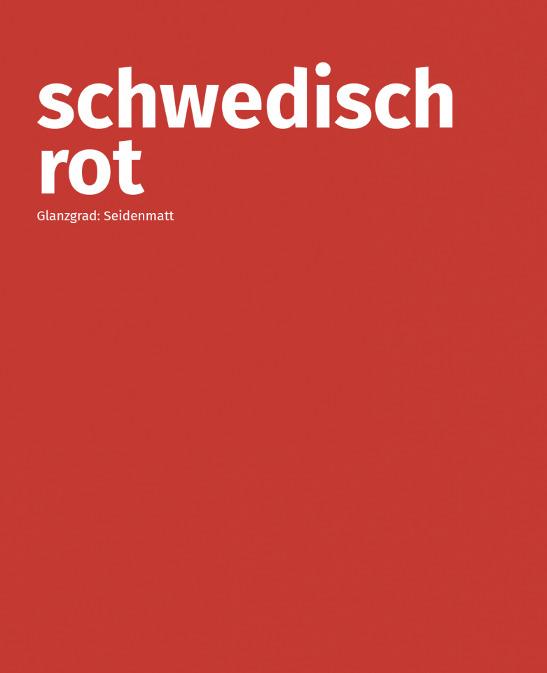Remmers Deckfarben-Set S, Schwedischrot