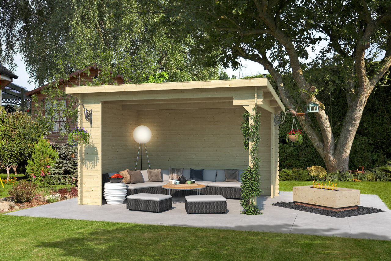Lasita Maja Pultdach Gartenpavillon Buffalo 380