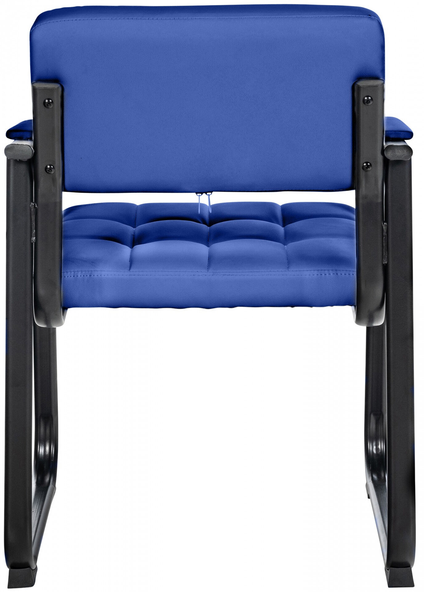 Besucherstuhl Canada B Kunstleder, blau