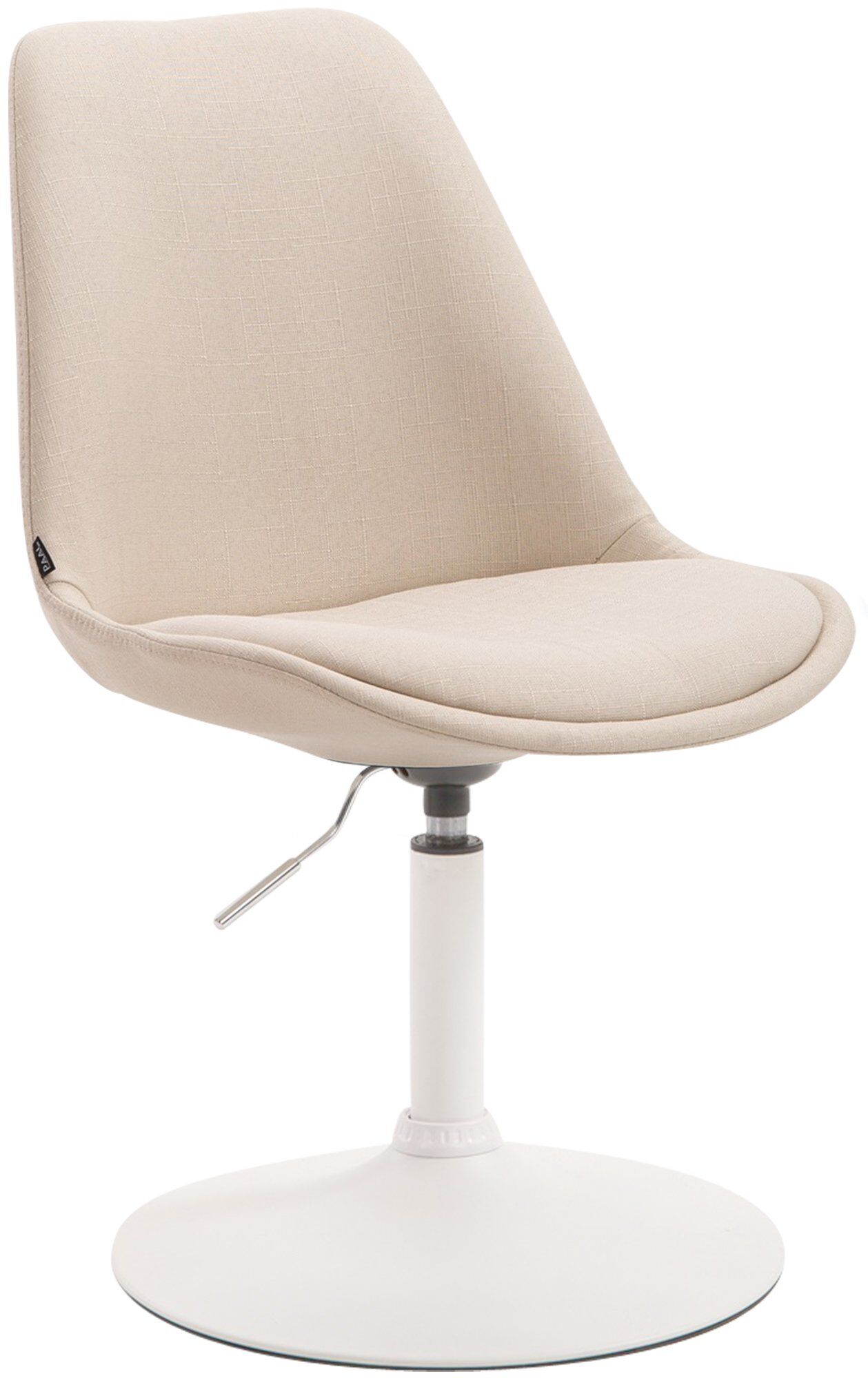 Stuhl Maverick W Stoff, creme