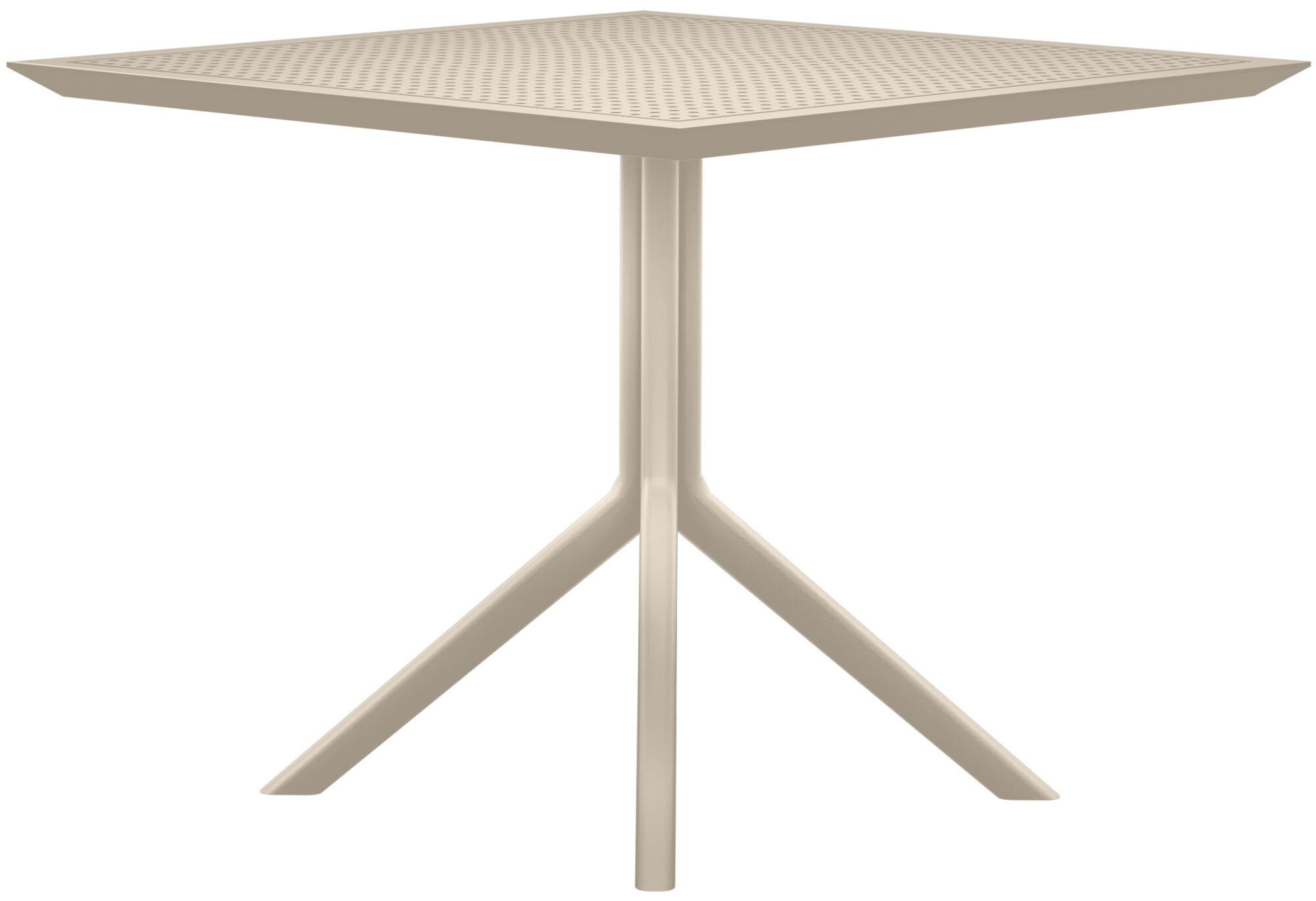 Tisch Sky 80 cm, taupe