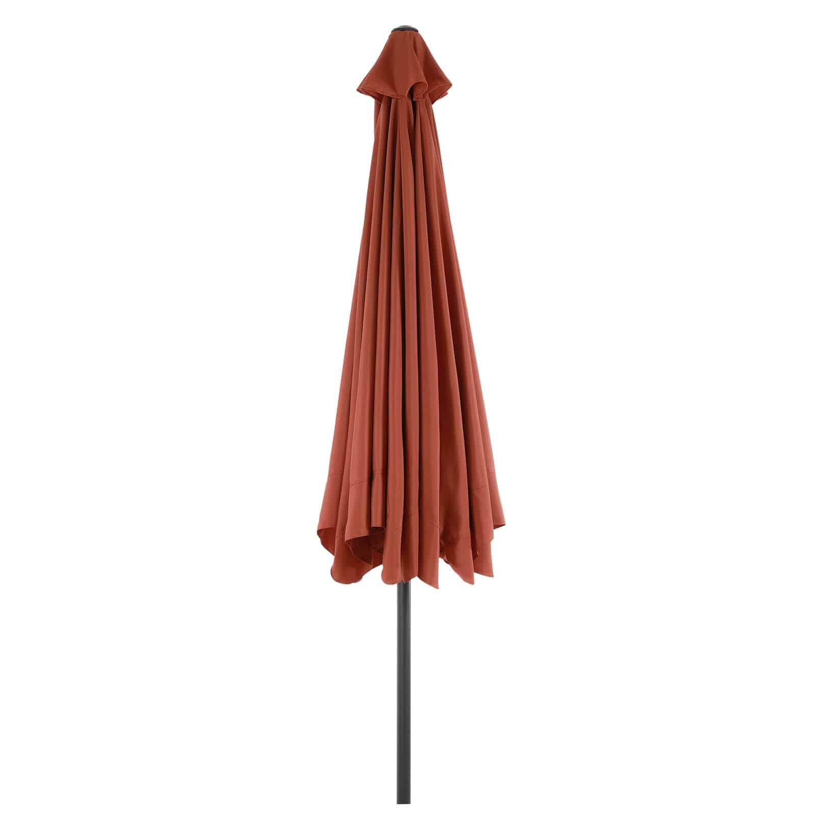 Sonnenschirm Maui Terrakotta Ø330cm UV-Schutz 80+