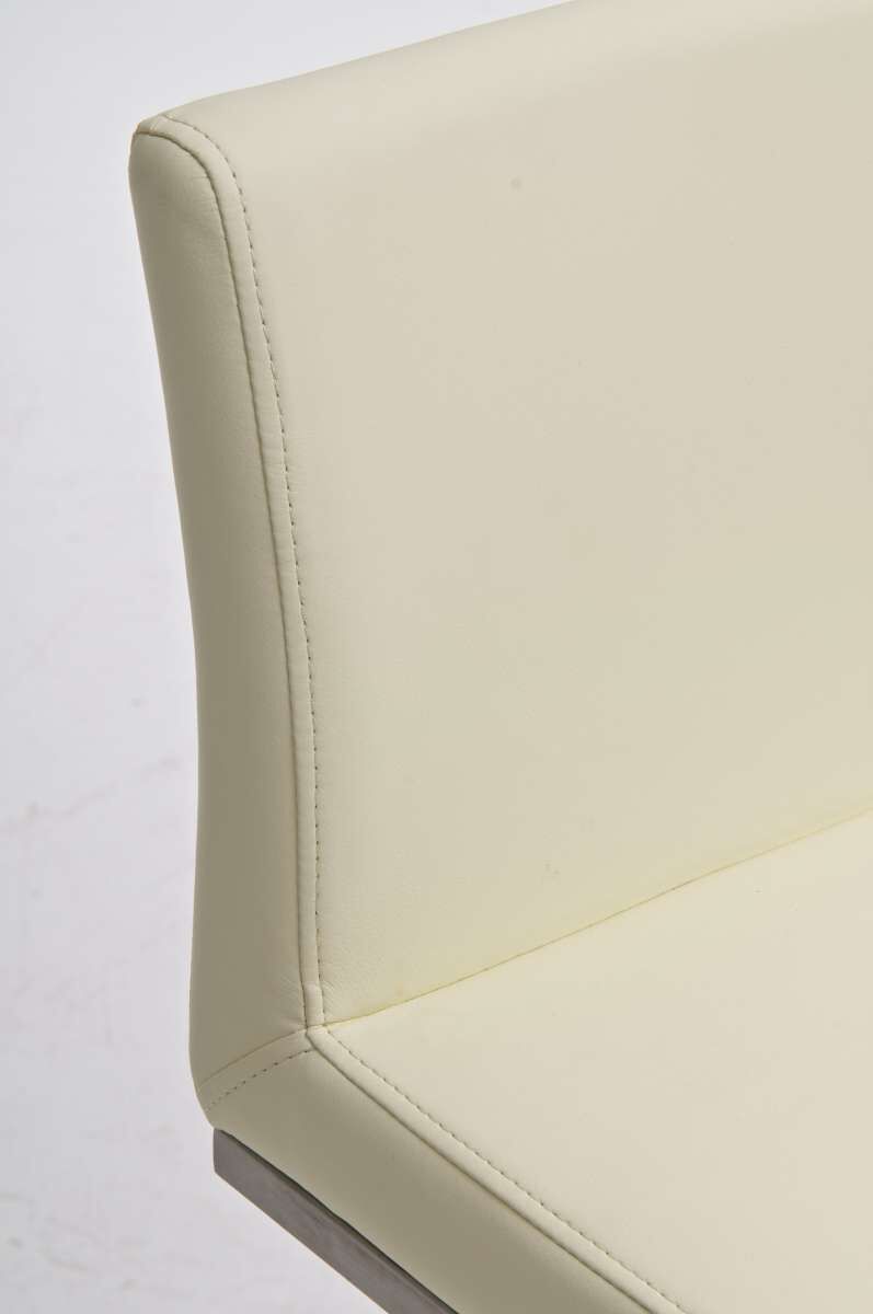 Barhocker Panama E Kunstleder, creme