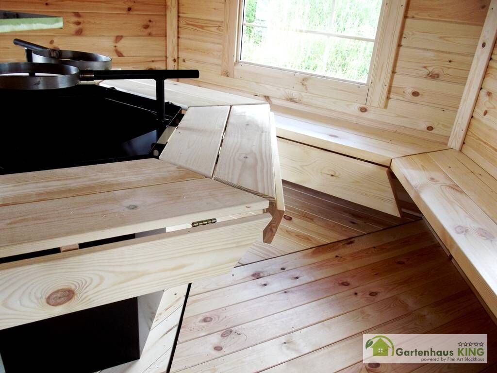 Finn Art Doppel-Grillkota Elegance 9,2+16,5 m² Grill