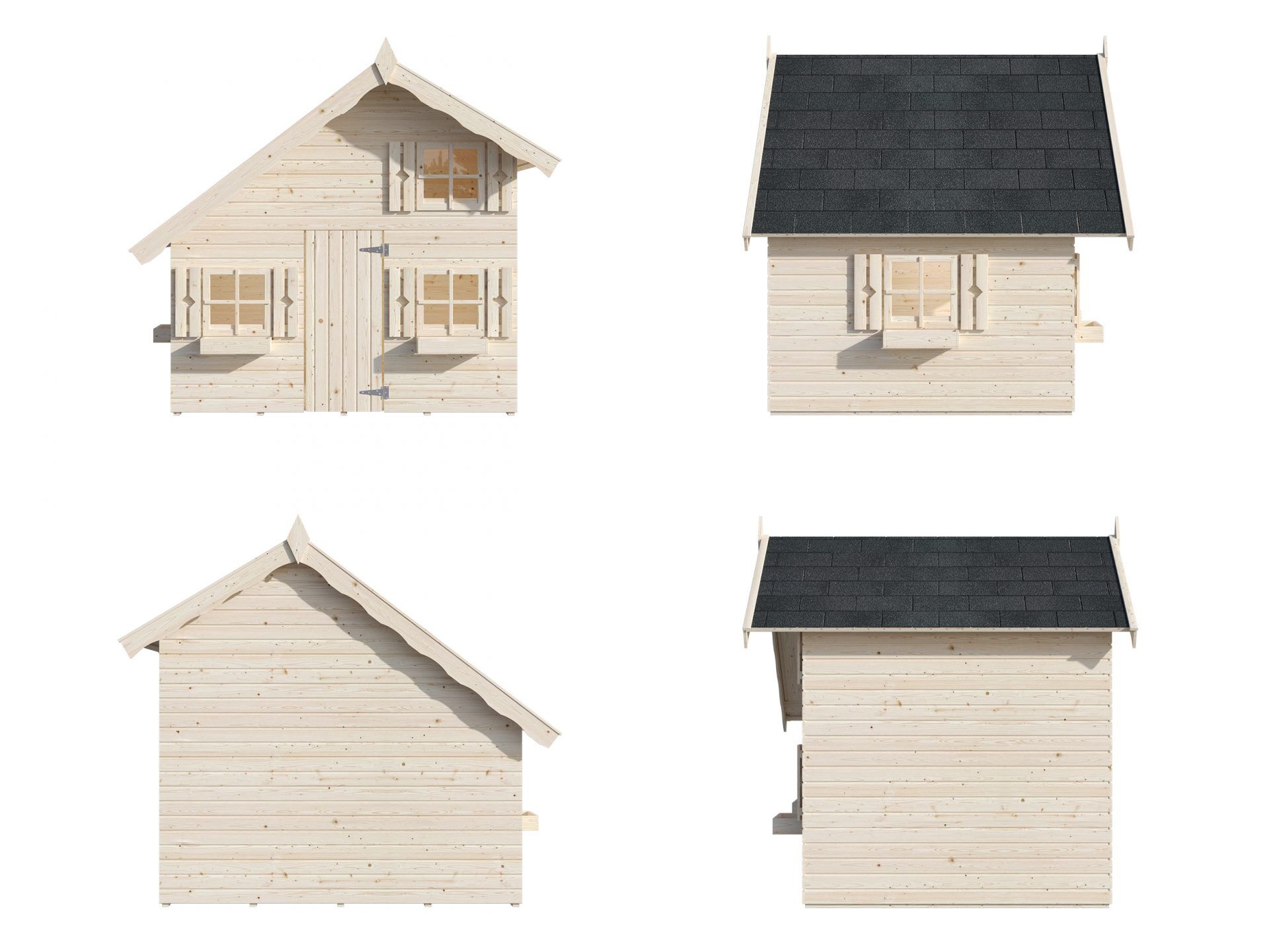 Palmako Kinderspielhaus Tom 3,8 m²