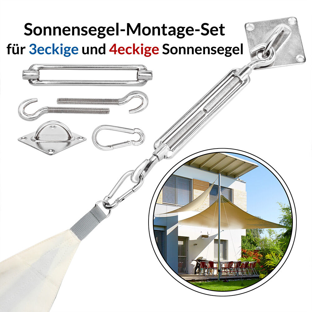Sonnensegel Befestigungs Kit