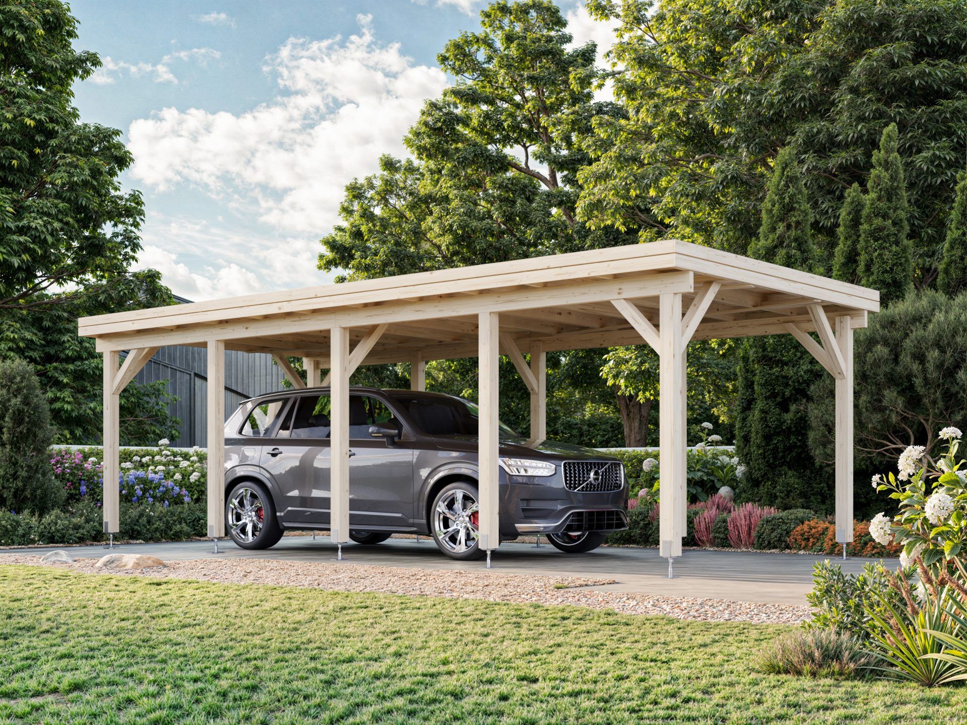 Palmako Carport Karl 23,1 m²