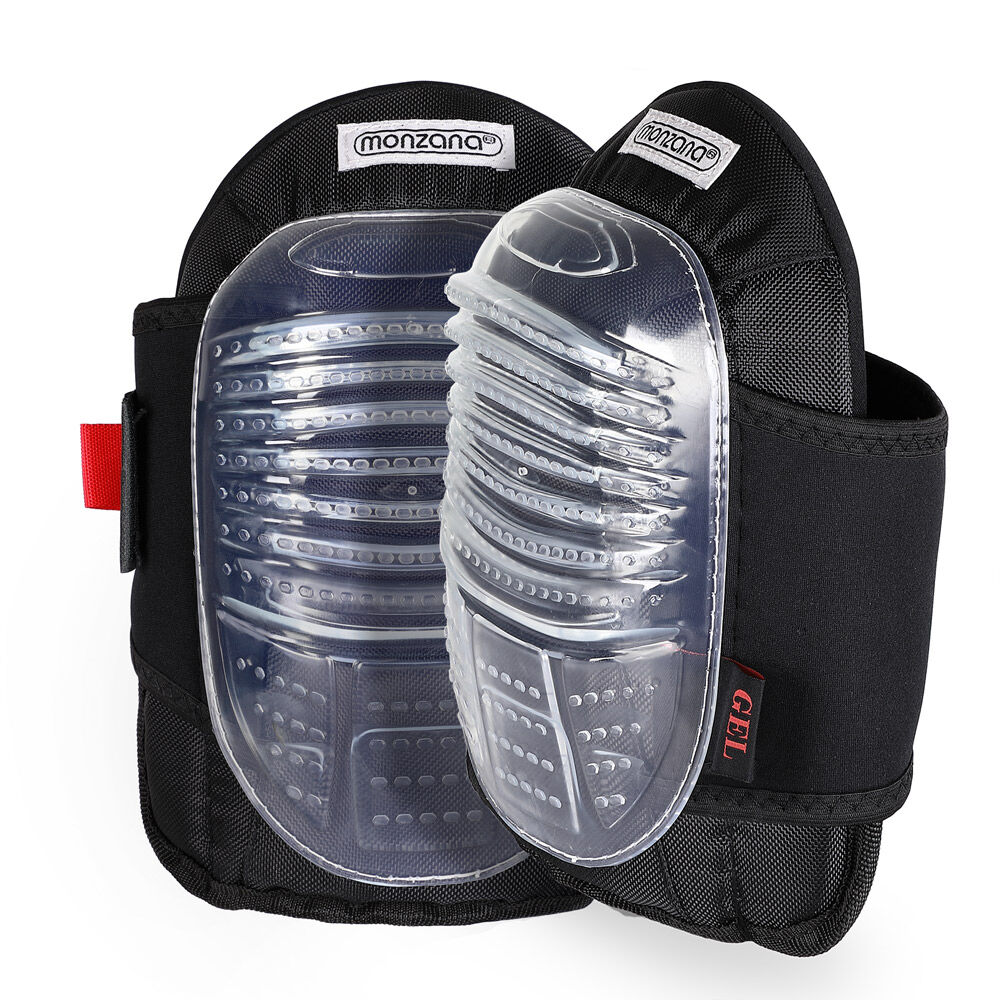 Gel Knieschoner 1 Paar Schwarz