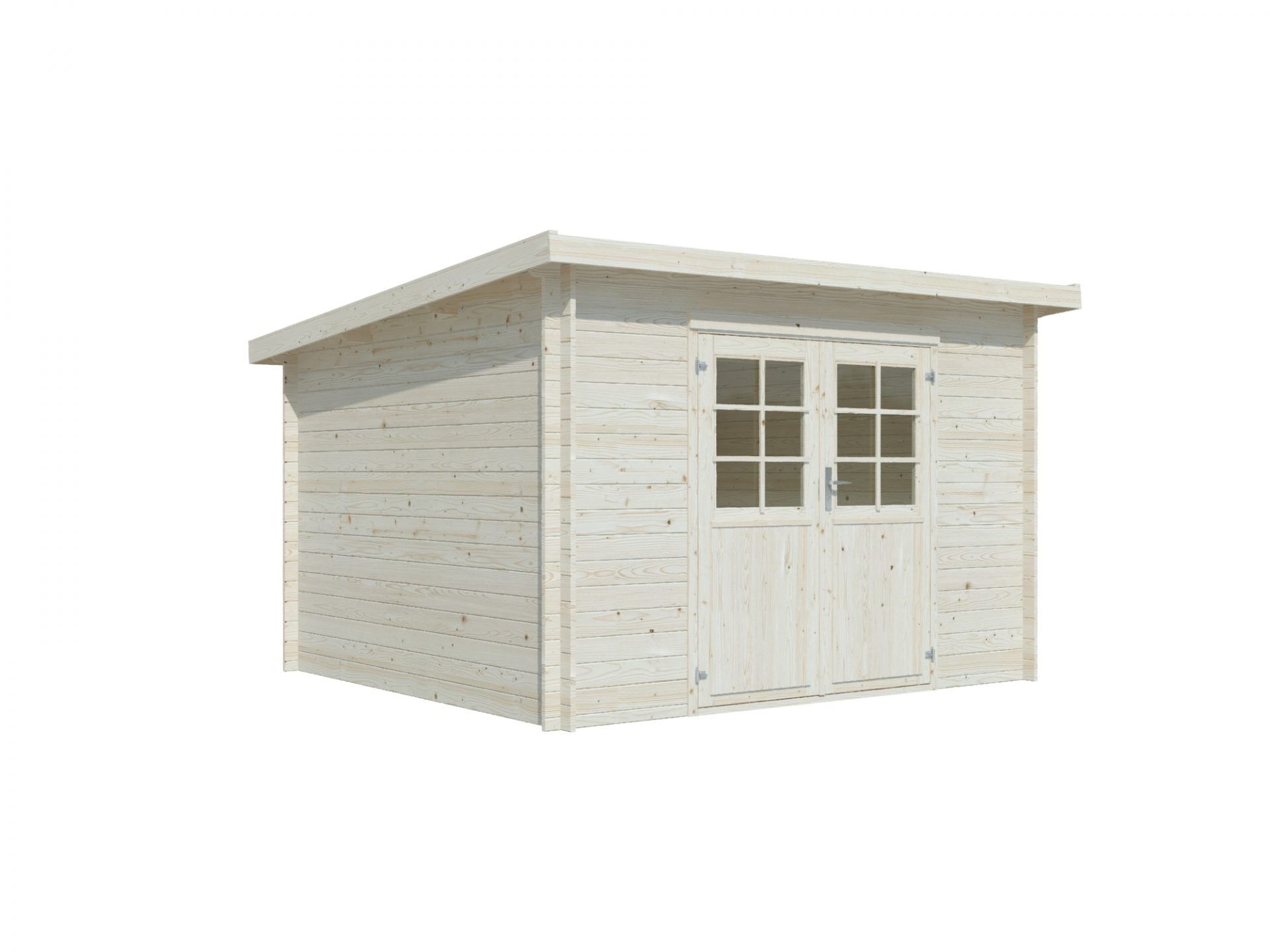 Pultdach Gartenhaus Aktion 63