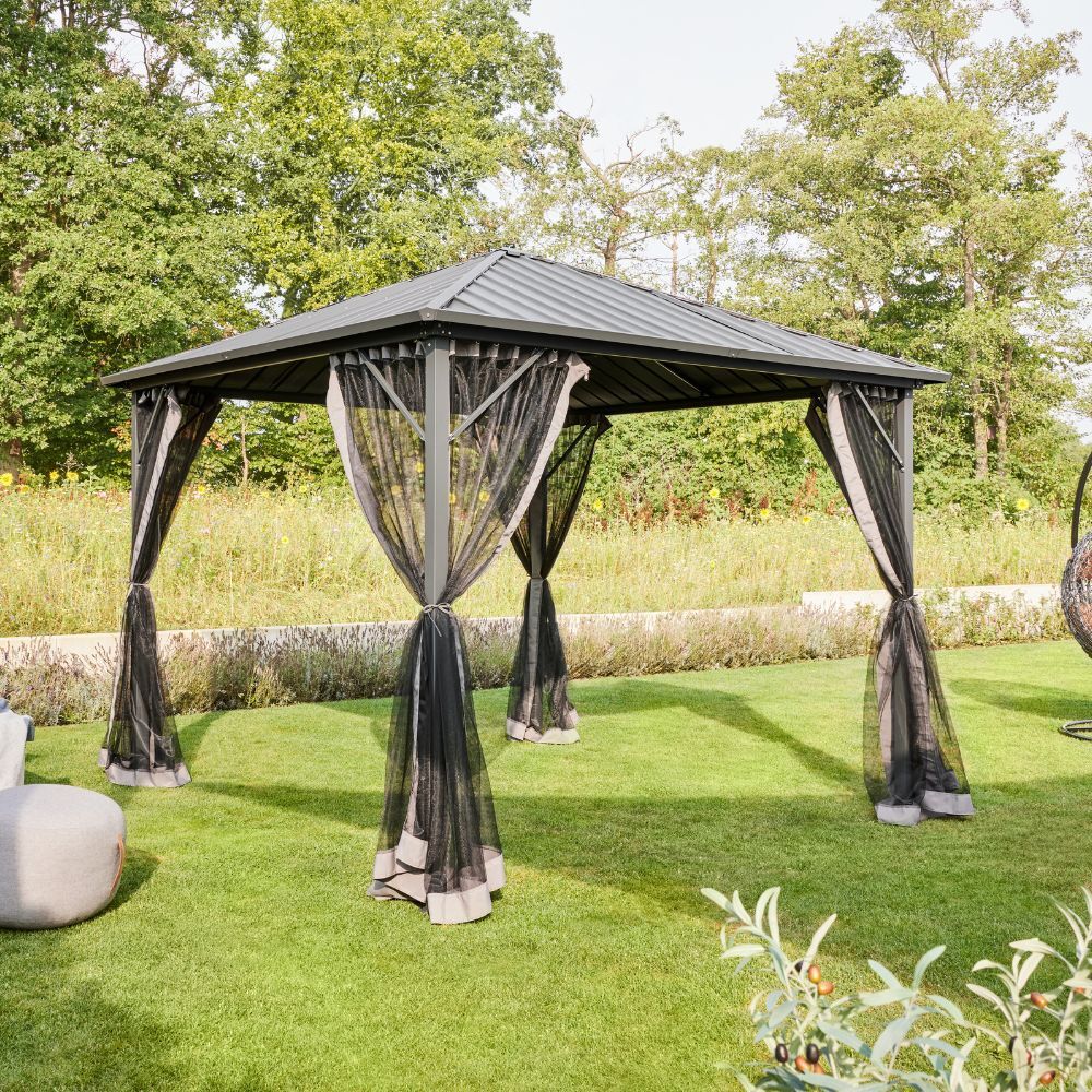 LED Solar Pavillon AZUR - 300 x 270 cm
