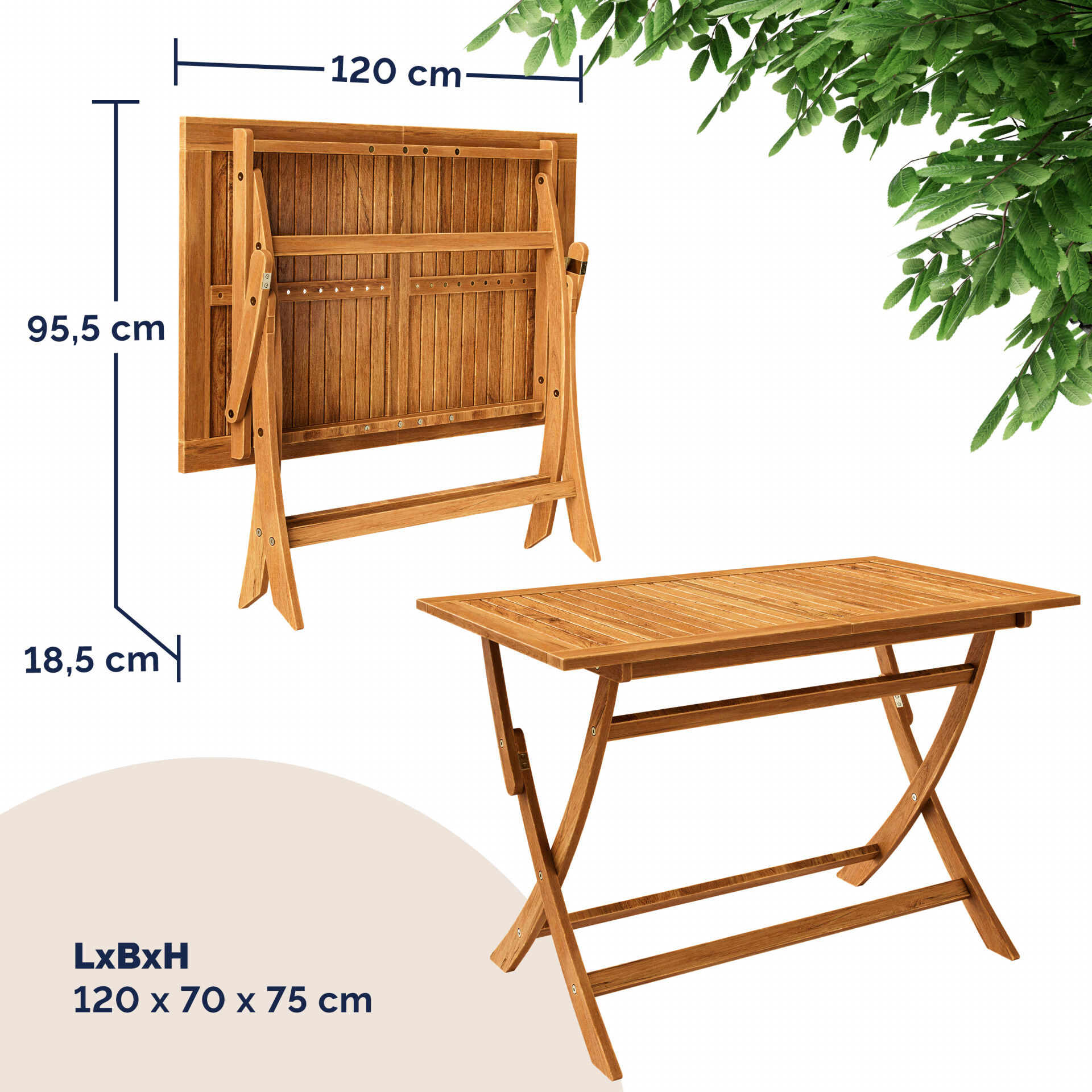Garten-Sitzgruppe Sydney Komfort 5-tlg Akazienholz FSC® zertifiziert