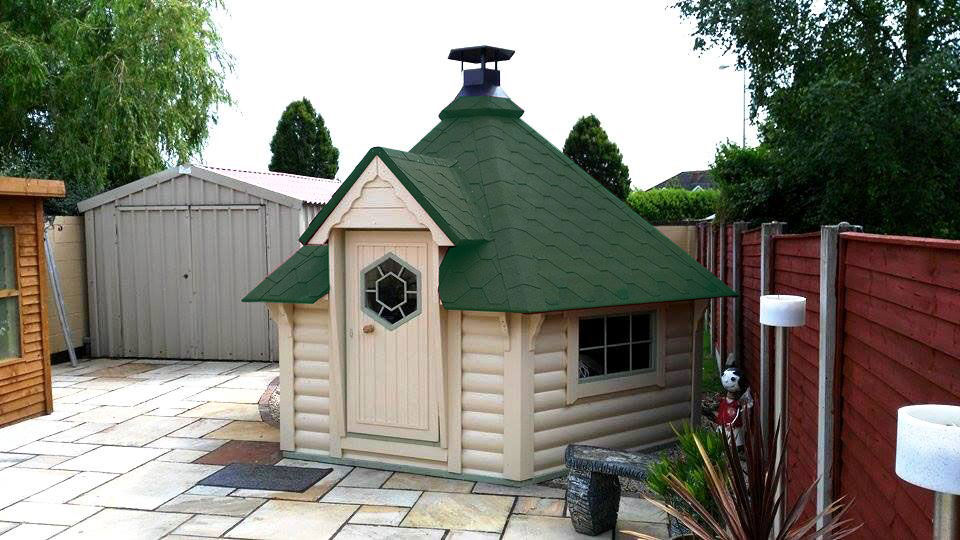 Finn Art Grillkota Elegance 9,2 m² grün