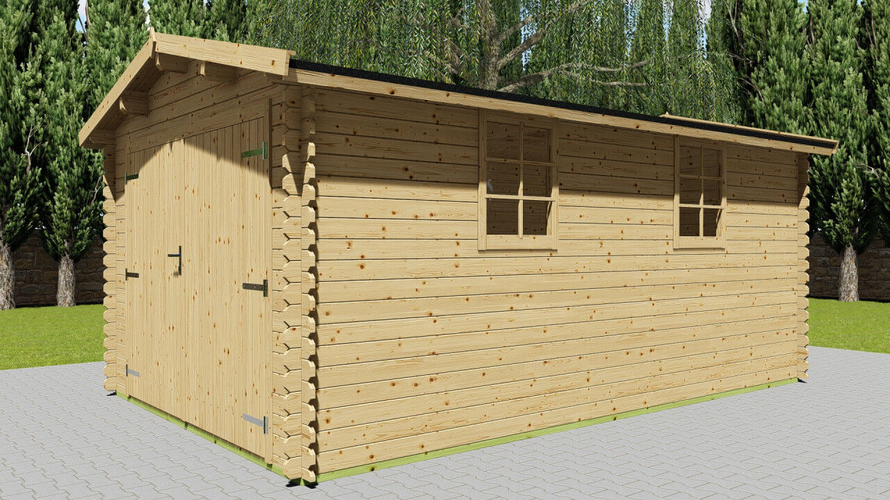 Holzgarage Schweden 32