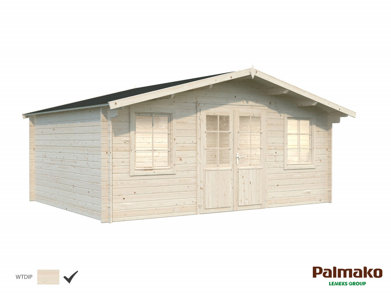 Palmako Gartenhaus Klara 17,0 m²
