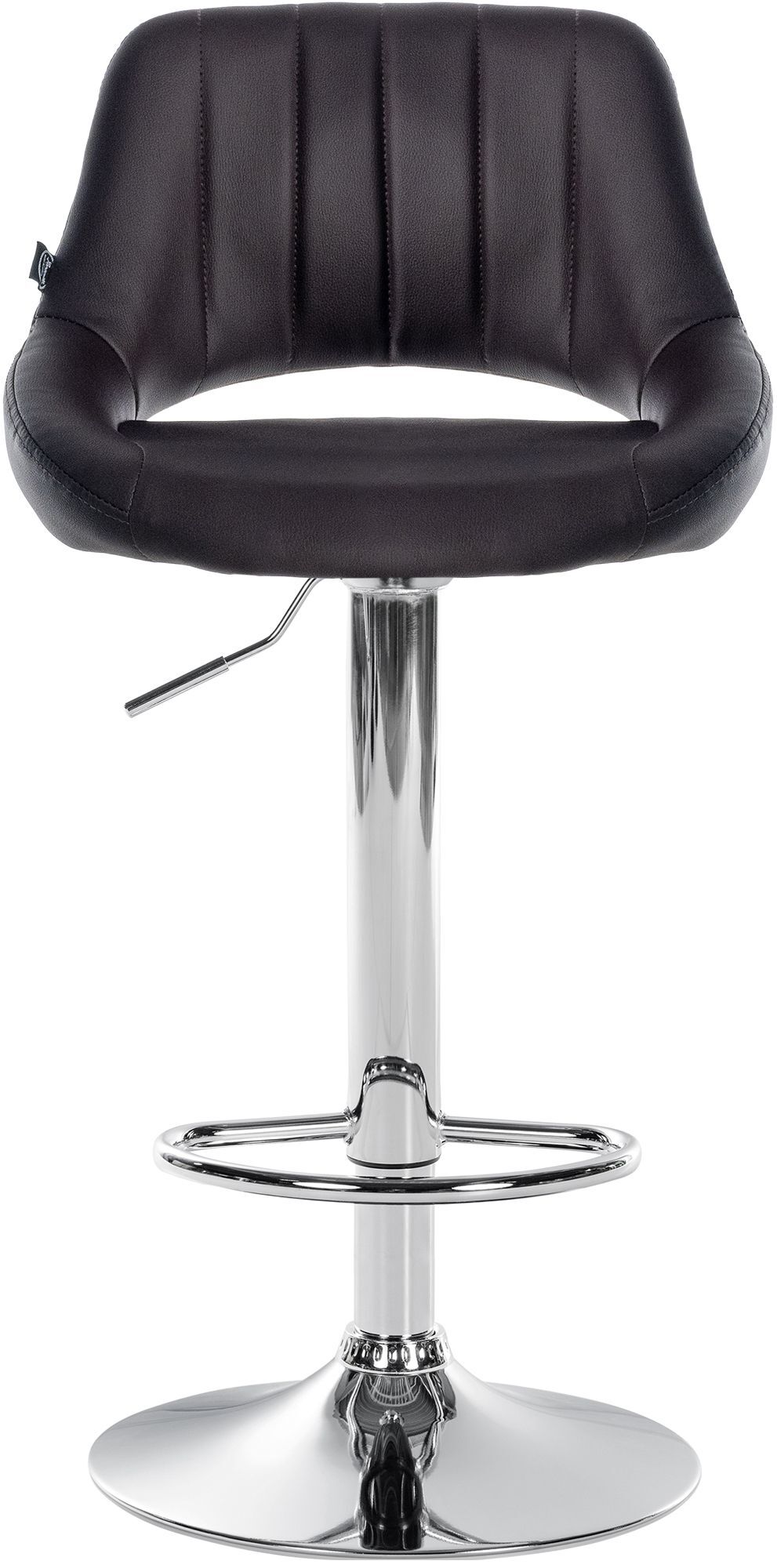 Barhocker Milet Kunstleder chrom, braun