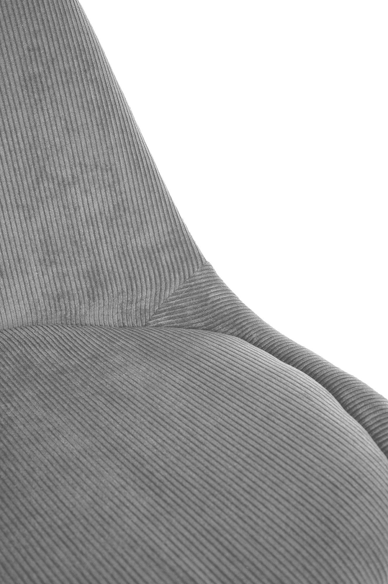 4er Set Stuhl Linares Cord, grau