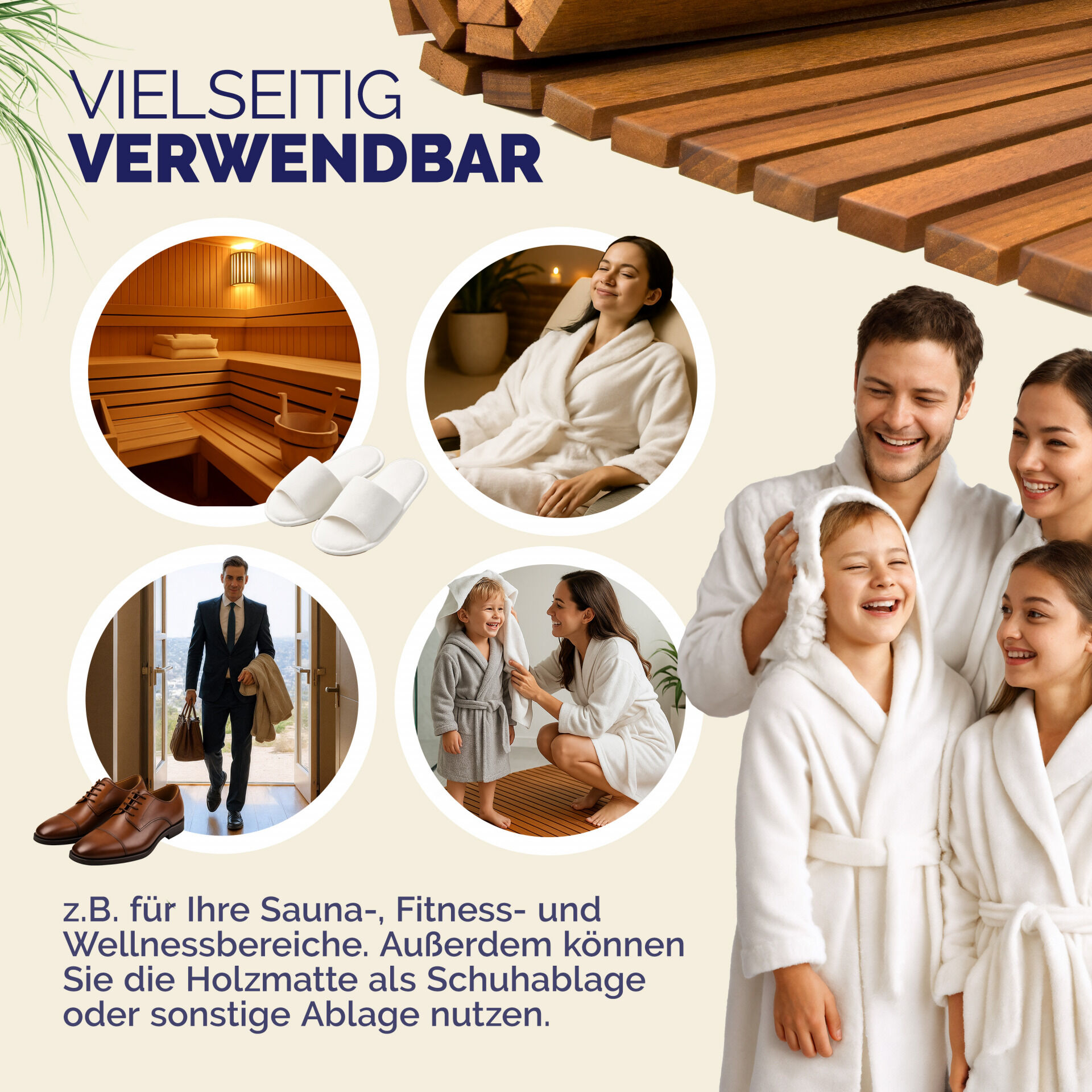 Badematte 76x50cm Akazie FSC®-zertifiziert