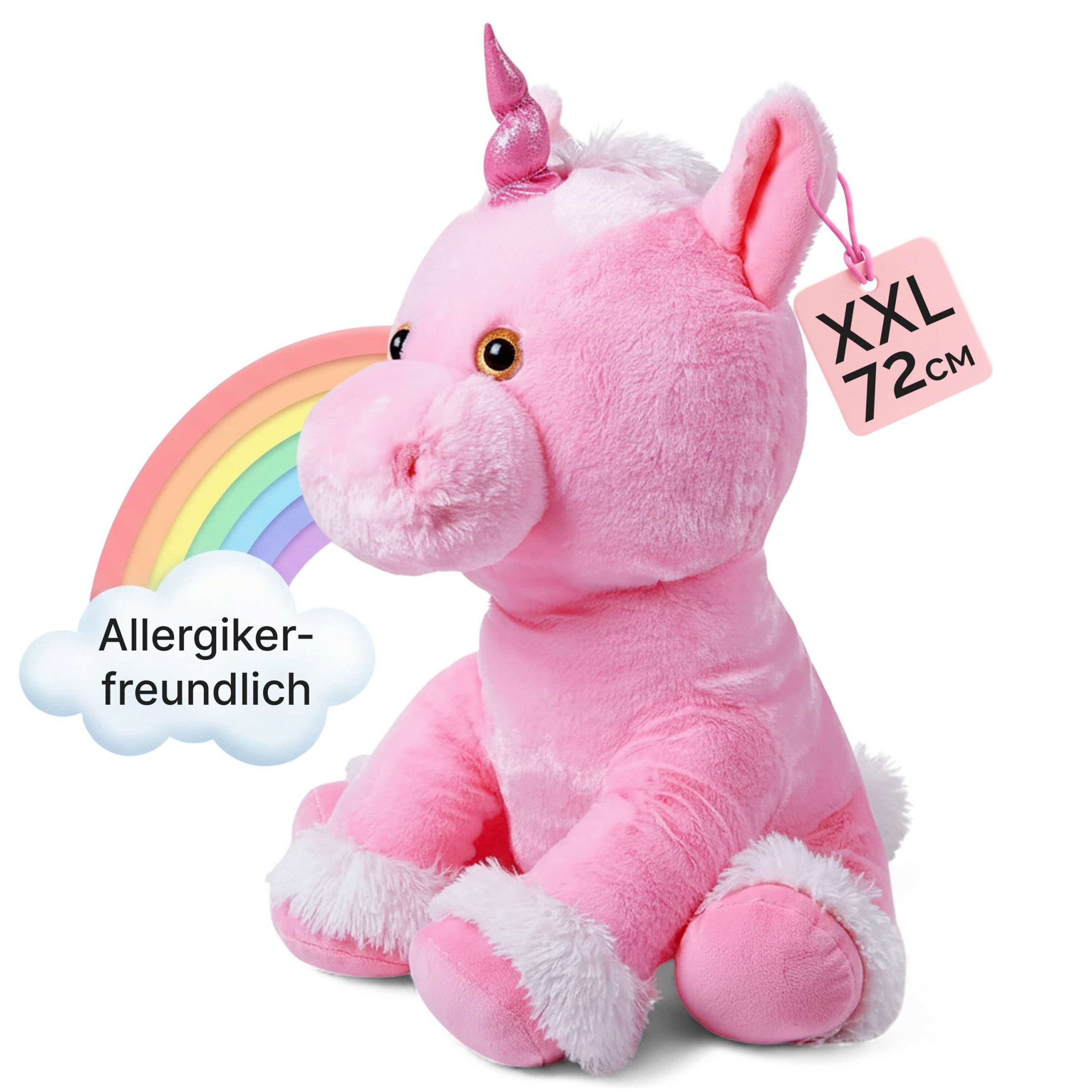 Kuscheltier Einhorn 72cm
