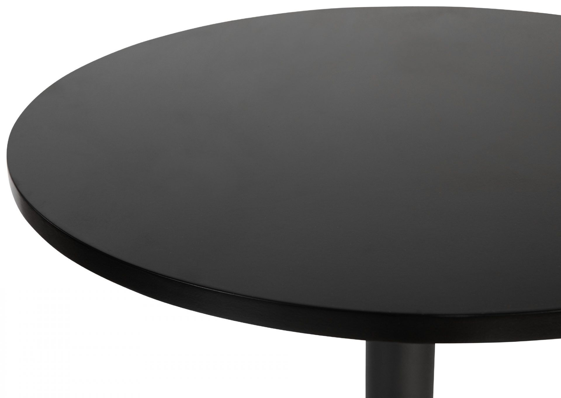 Stehtisch Lamoni rund, schwarz/schwarz