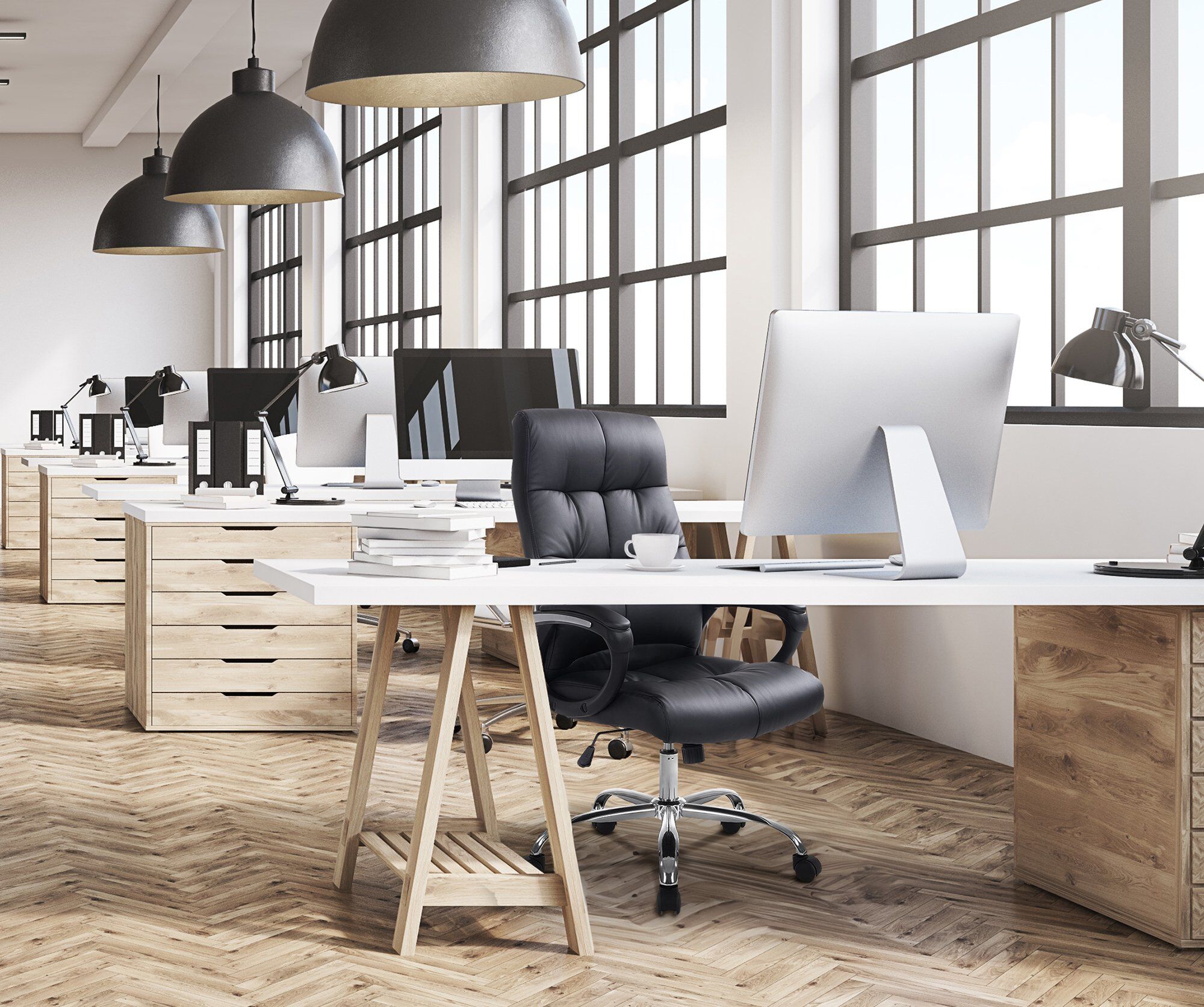 Bürostuhl Poseidon, schwarz