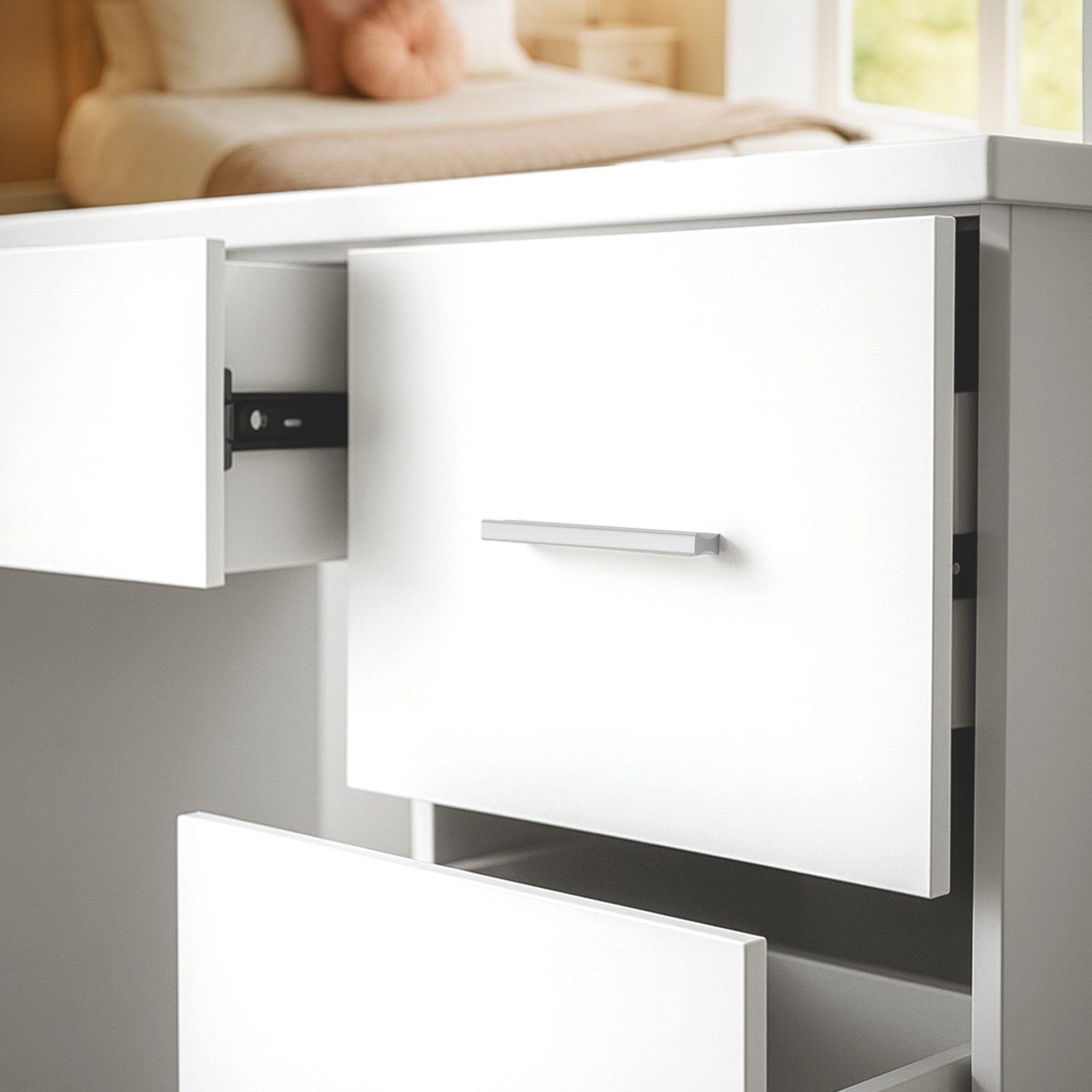 Schminktisch Ginny, weiß