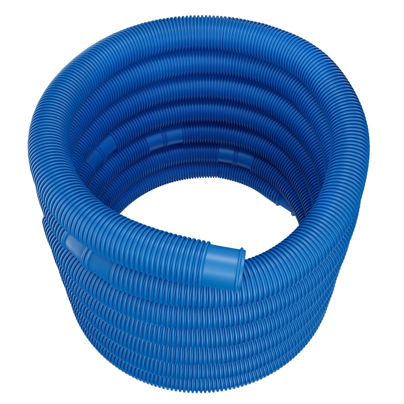 Poolschlauch Blau Ø38mm 14m