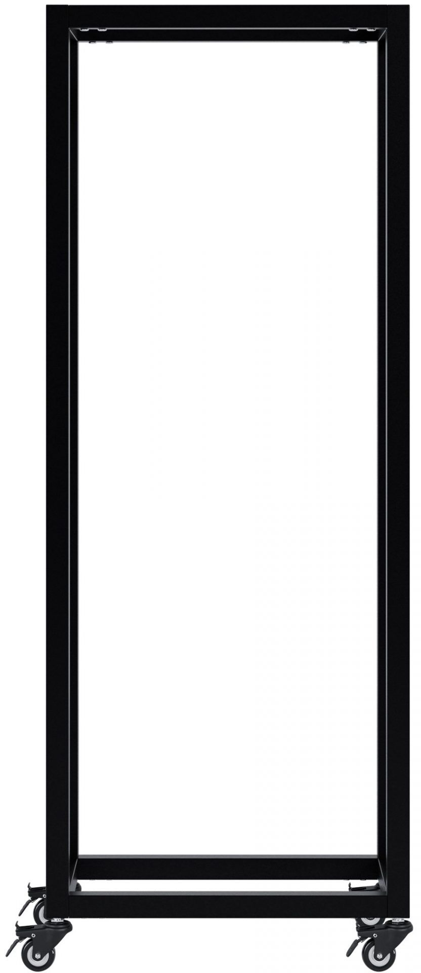 Kaminholzständer Hilta 25x40x100 cm, schwarz