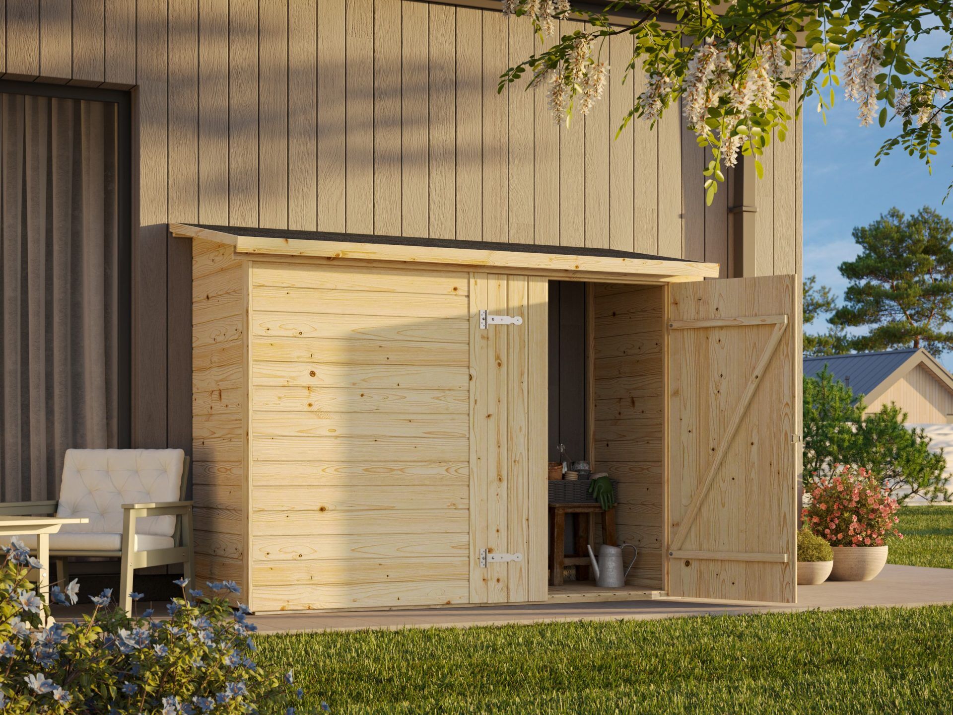 Palmako Gerätehaus Leif 2,2 m²