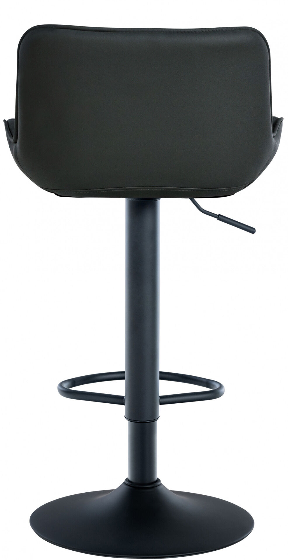 Barhocker Minosa Kunstleder, schwarz
