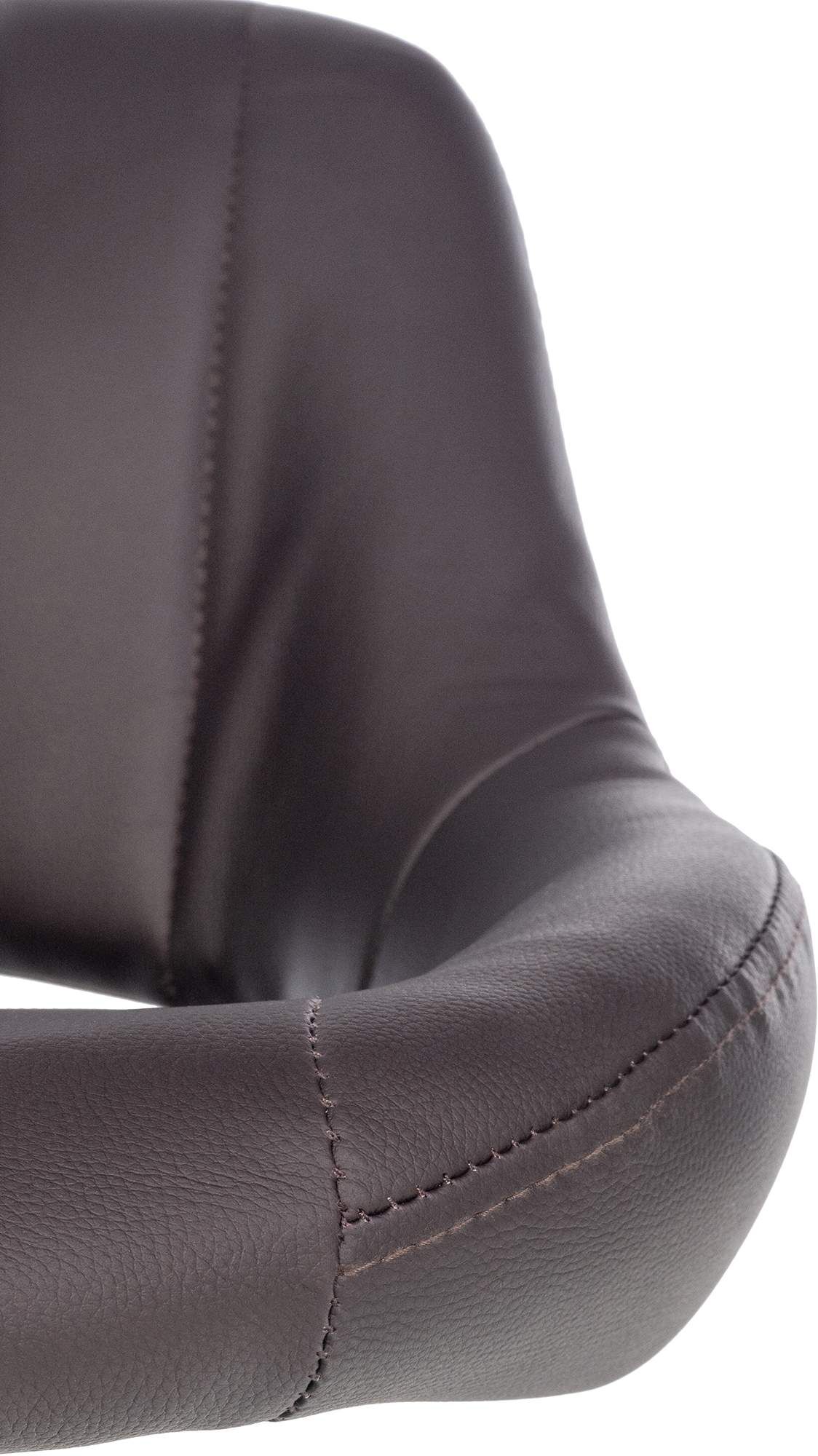 2er Set Barhocker Milet Kunstleder C, braun