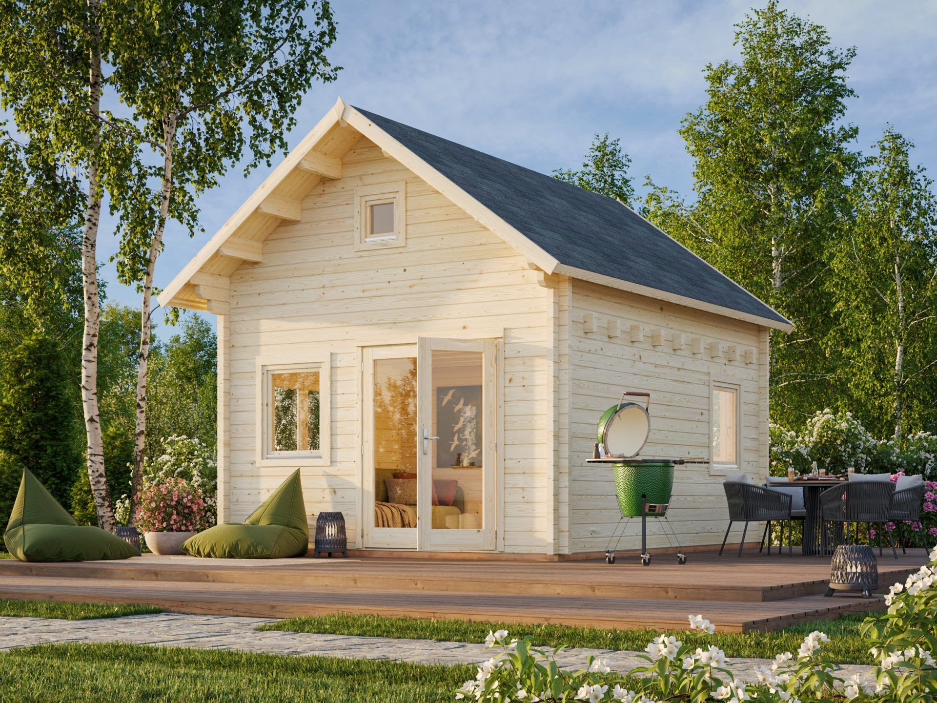 Palmako Gartenhaus Kendra 18,4 m²