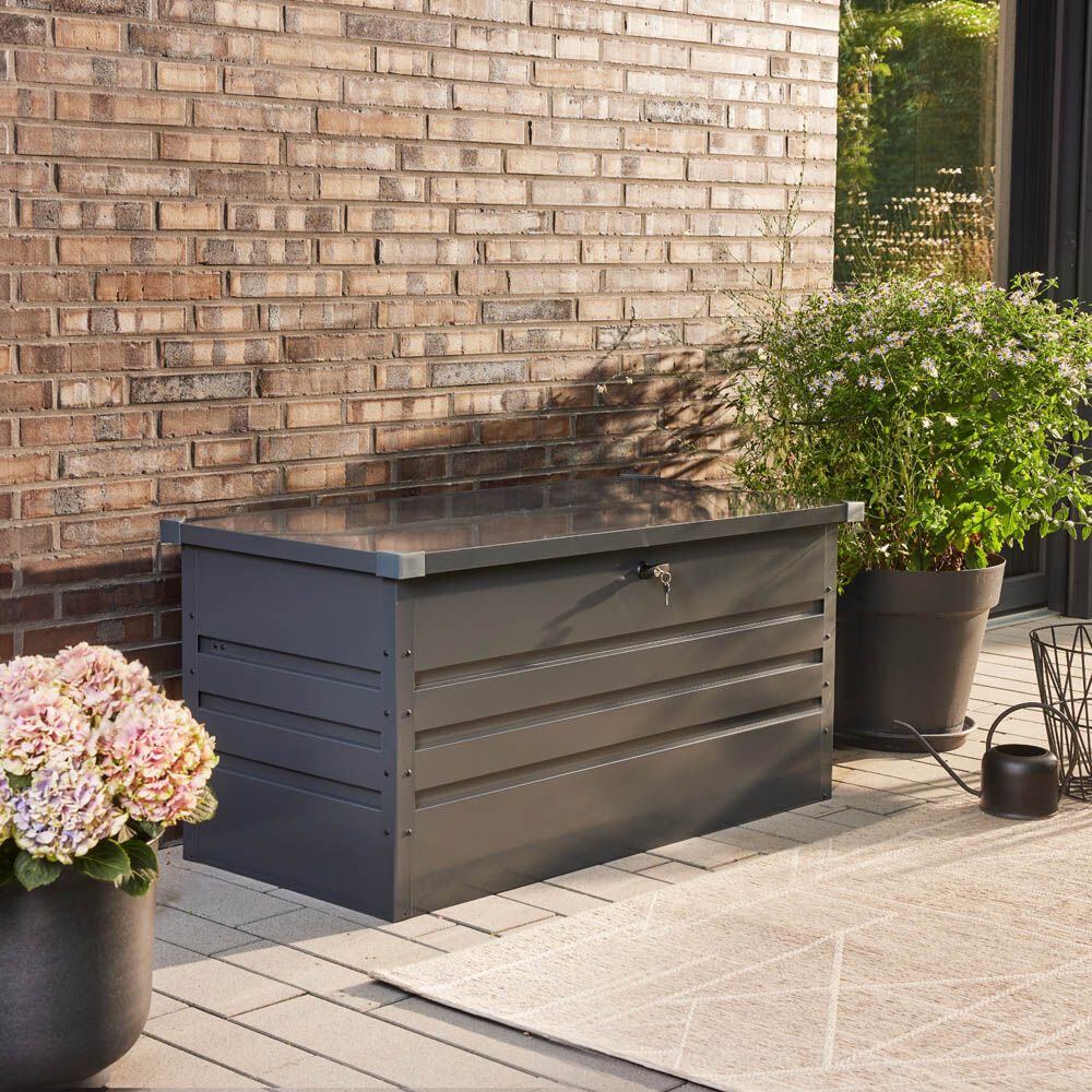 Metallaufbewahrungsbox MEGABOX XL - 126 x 56 cm 400l Anthrazit