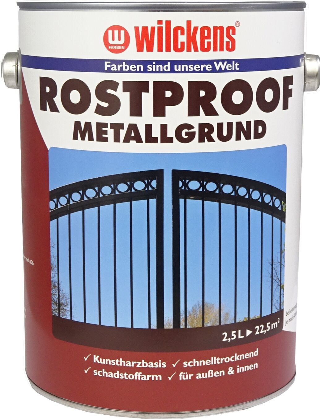 Wilckens Rostproof Metallgrund Rotbraun 2.5l