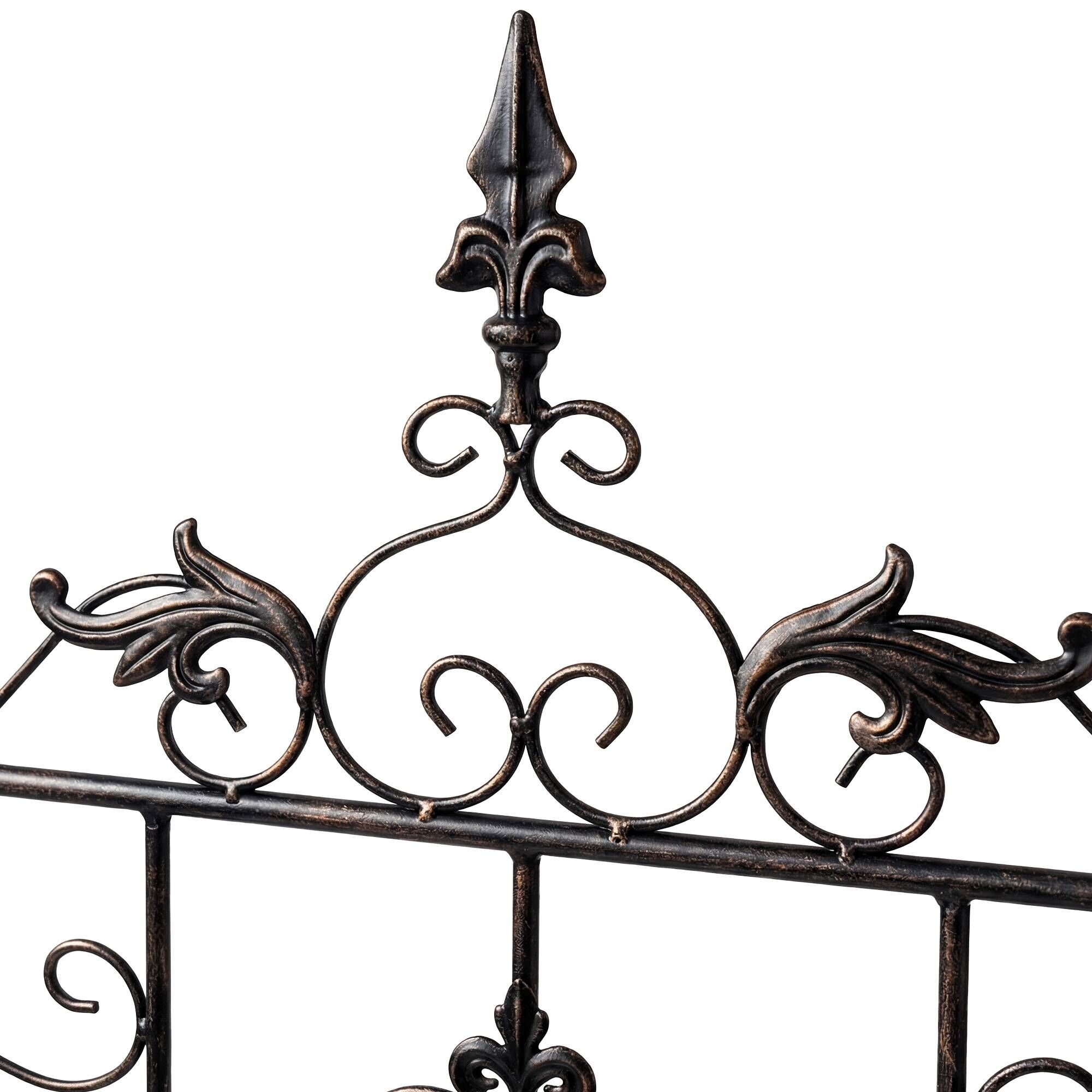 2er Set Rankgitter Myrte, bronze