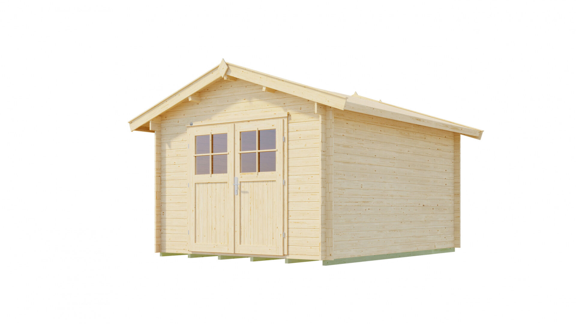 weka Gartenhaus Premium28 DT 3,8x4,1m