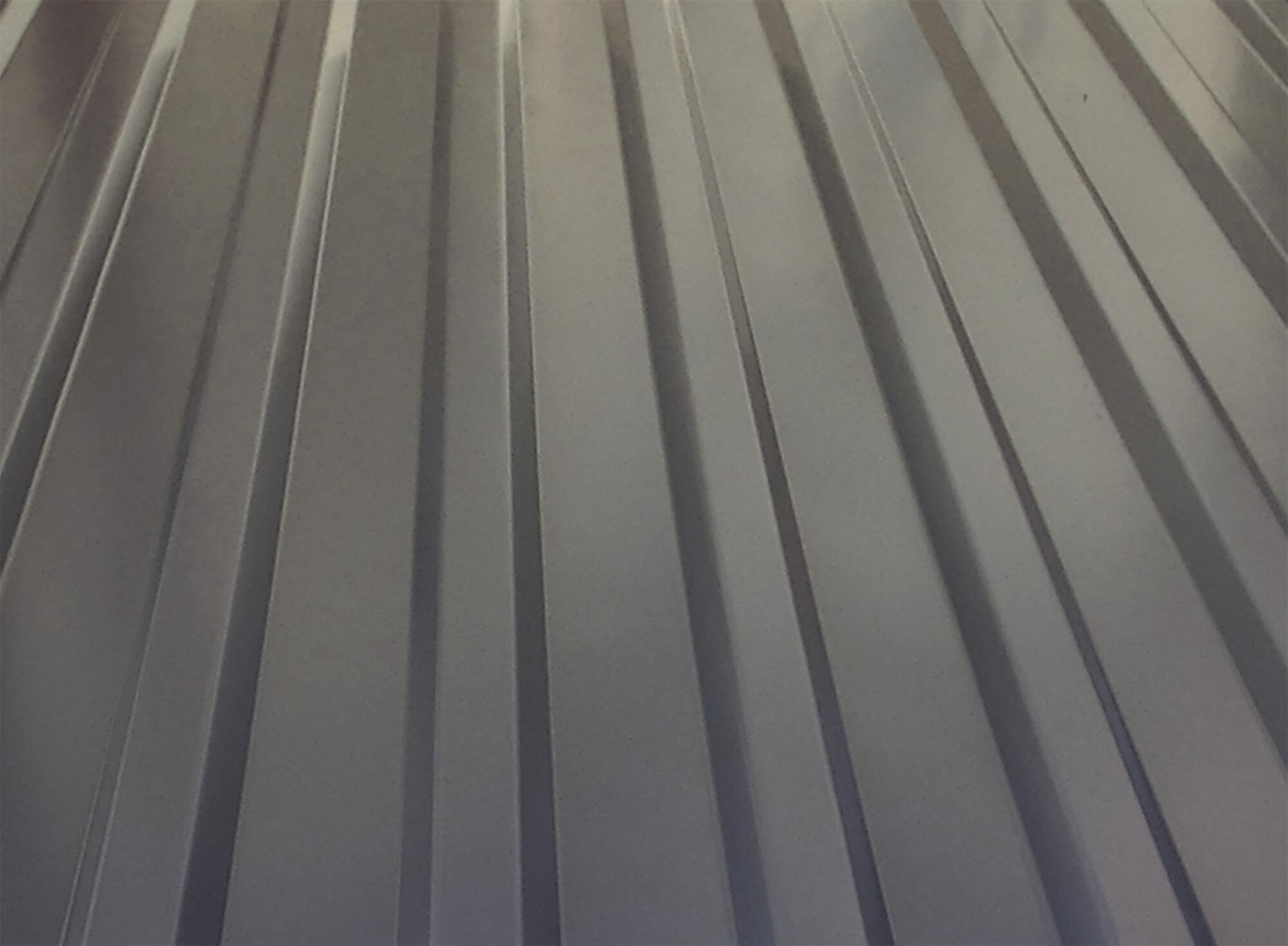 weka Flachdach Einzelcarport 617 Gr.1 mit Trapezblech-Dach