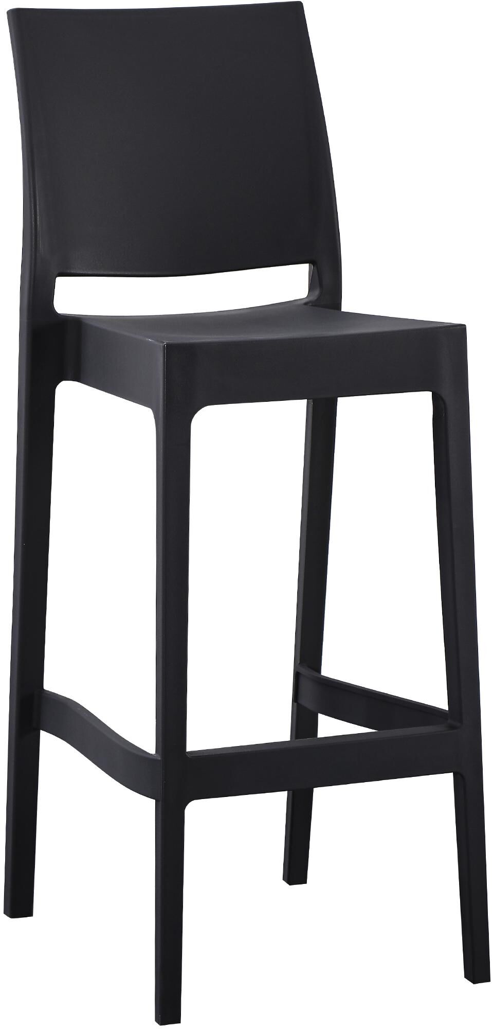 Barhocker Flamur, schwarz