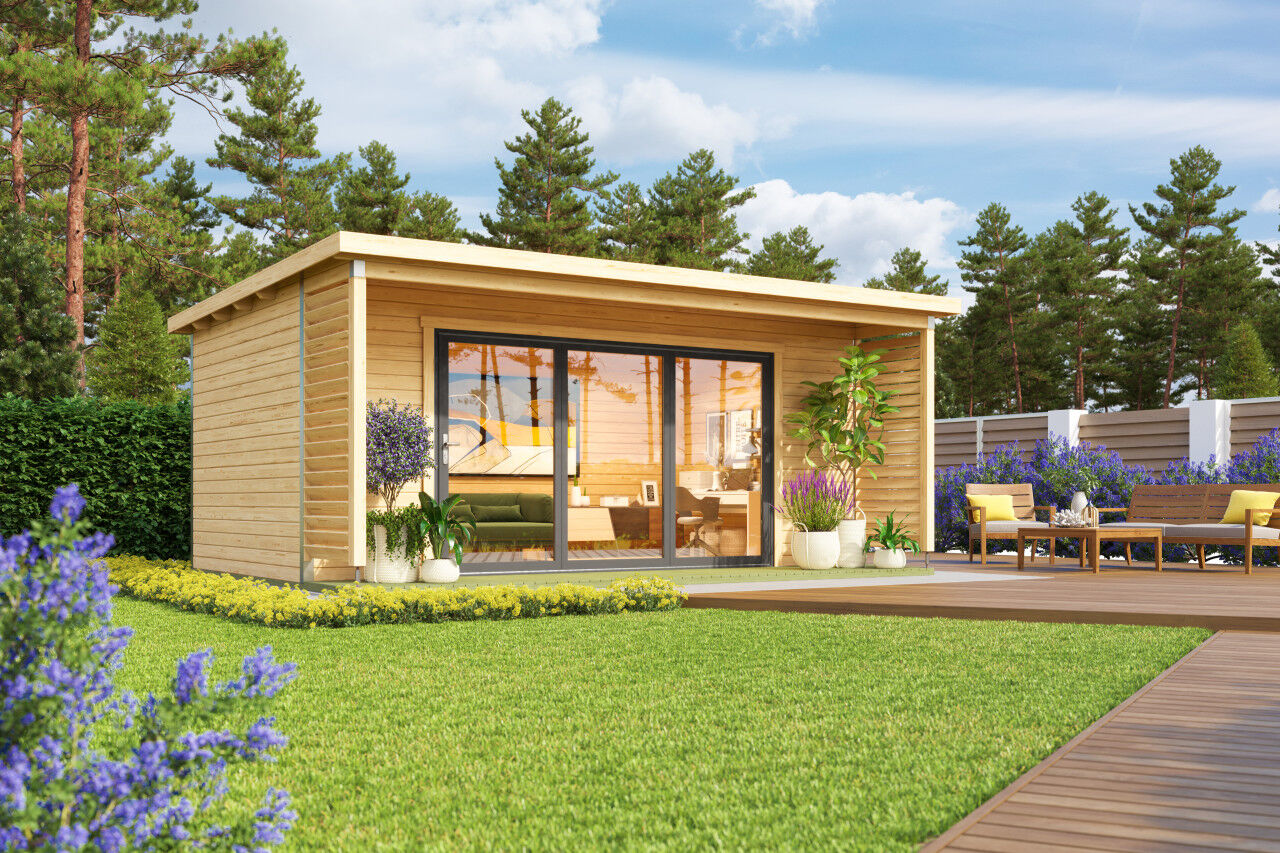 Lasita Maja Pultdach Gartenhaus Liverpool 3