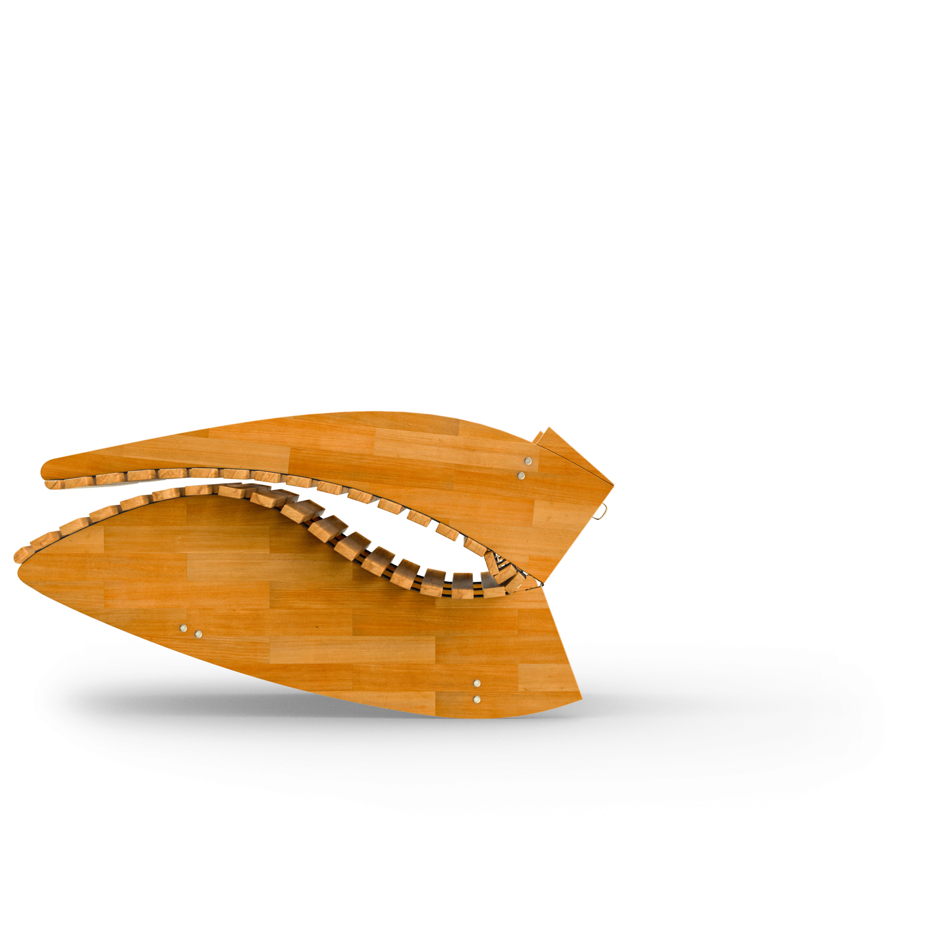 Saunaliege Java klappbar ergonomisch Schaukel fixierbar
