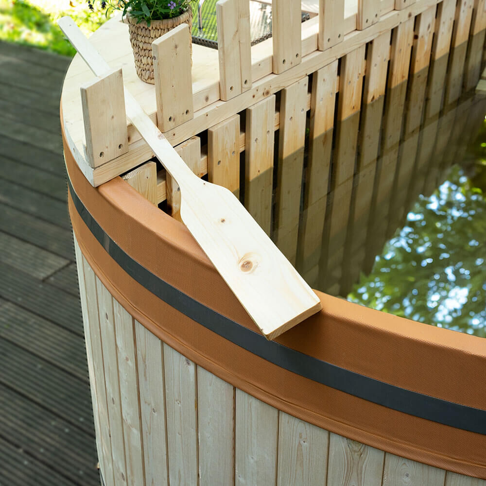 Hot Tub mit Ofen SKANDI M - Ø180cm