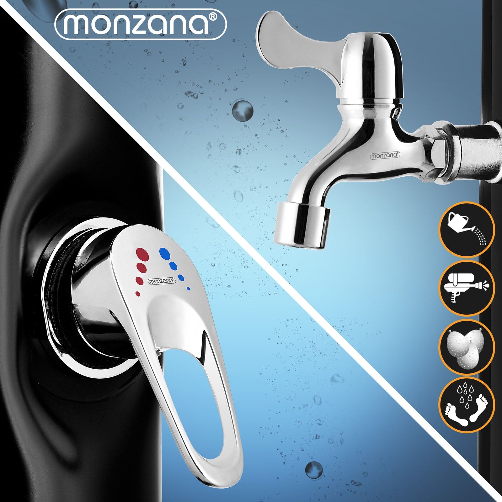 Solardusche Bow Schwarz 20L