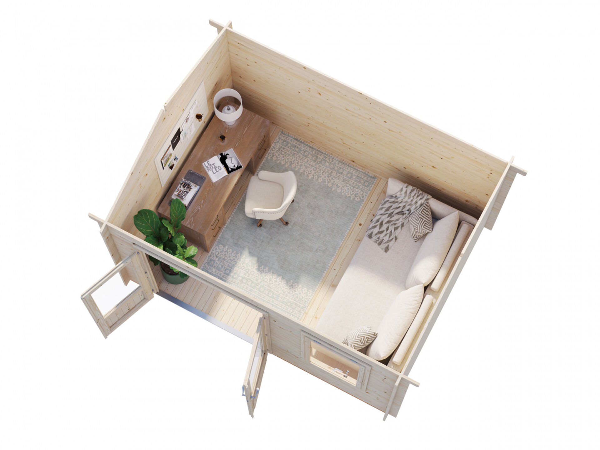 Palmako Gartenhaus Iris 9,6 m²