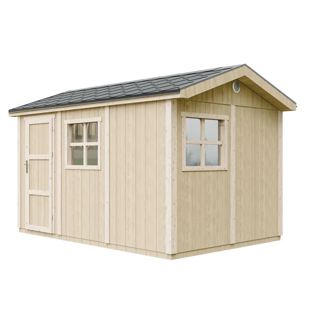 Gartenhaus Polly 2 mit LP® SmartSide® M914 – 236 x 368 cm – 9 m2