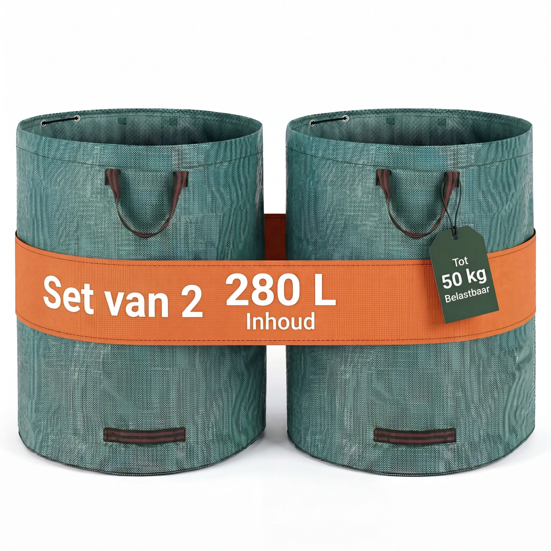 Gartentasche 2er-Set 280L max 50kg